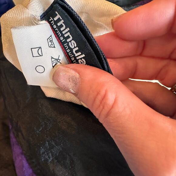 Serac Vintage 80/s Nylon Retro Ski Suit Size 10 - Picture 13 of 14